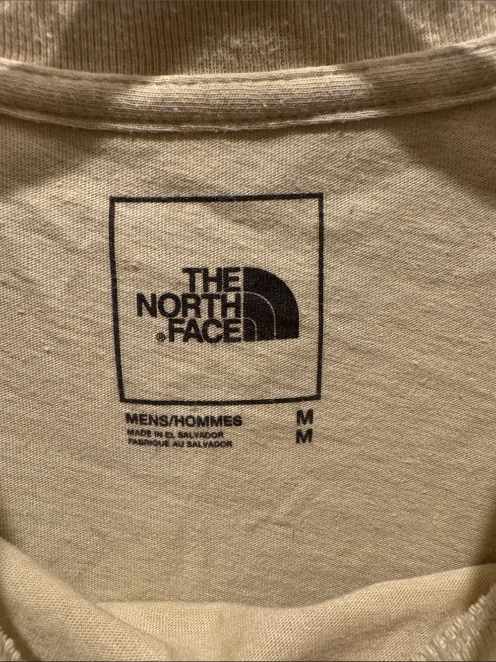 The North Face Tan Logo Short Sleeve Tee